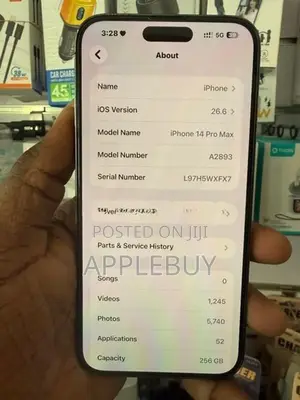 Apple iPhone 14 Pro Max 256 GB (Used)