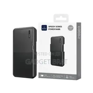 WIWU WI-068 Speedy Series 20000mAh Power Bank Black/White