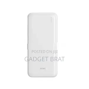 WIWU P-08B ESSEN 10000mAh Power Bank Black/White