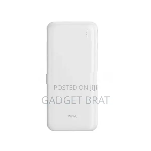 WIWU P-08B ESSEN 10000mAh Power Bank Black/White