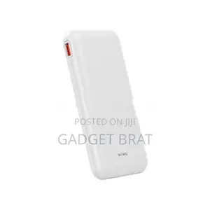 WIWU P-08B ESSEN 10000mAh Power Bank Black/White