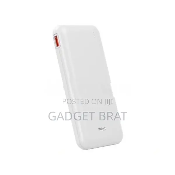 WIWU P-08B ESSEN 10000mAh Power Bank Black/White
