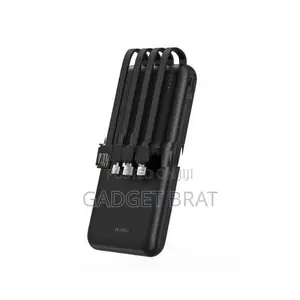 WIWU P-08B ESSEN 10000mAh Power Bank Black/White