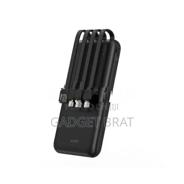WIWU P-08B ESSEN 10000mAh Power Bank Black/White