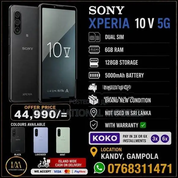 Sony Xperia 10 V 128GB 5G (Used)
