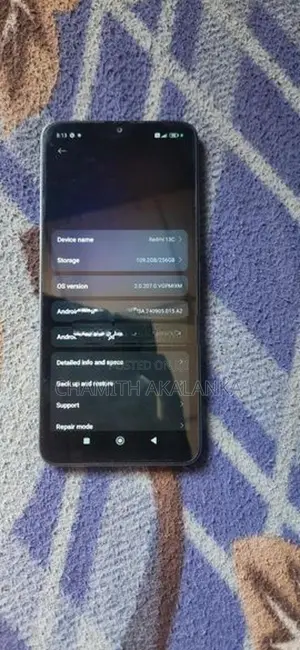 Xiaomi Redmi 13C 8 256 gb (Used)