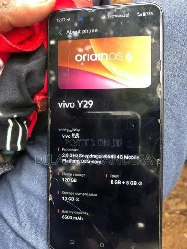 Vivo Y29 8/128 (Used)