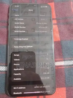 Apple iPhone XS Max (Used)