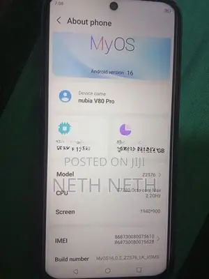 ZTE nubia V80 Pro (Used)