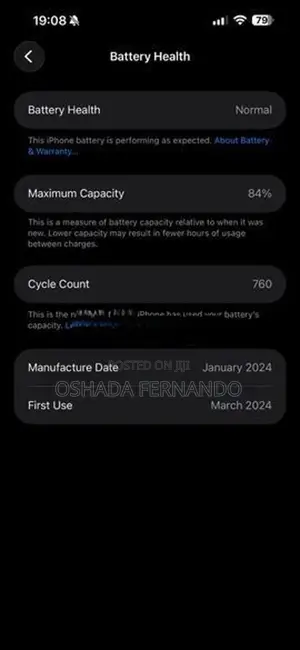 Apple iPhone 15 Pro Max 256GB (Used)