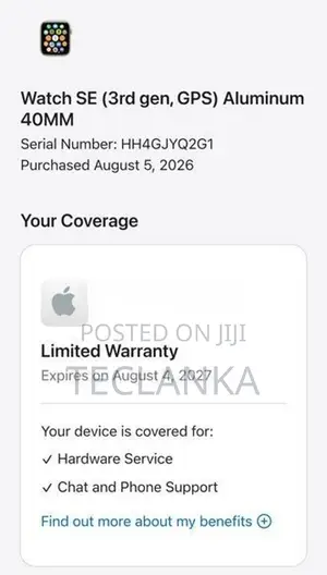 Apple Watch SE 3 40MM 2025 GPS