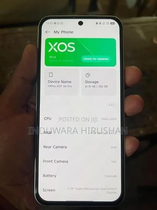 Infinix Hot 60 Pro (Used)
