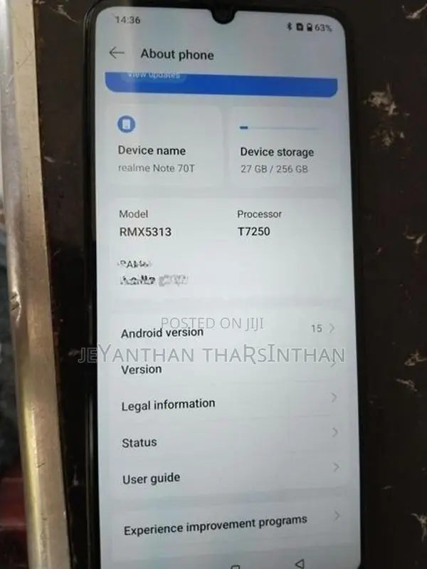 Realme Note 70T (Used)