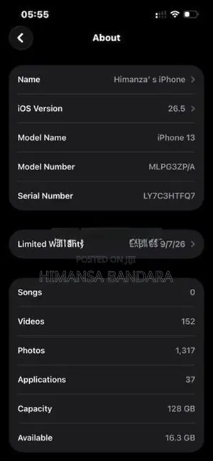 Apple iPhone 13 (Used)