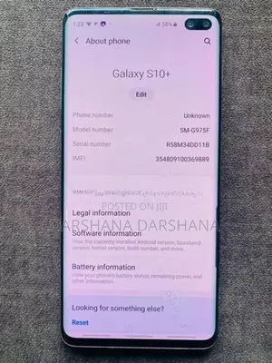 Samsung Galaxy S10 Plus (Used)