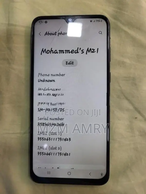 Samsung Galaxy M21 (Used)