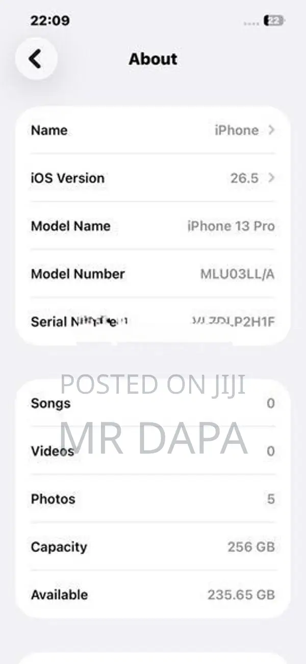Apple iPhone 13 Pro (Used)