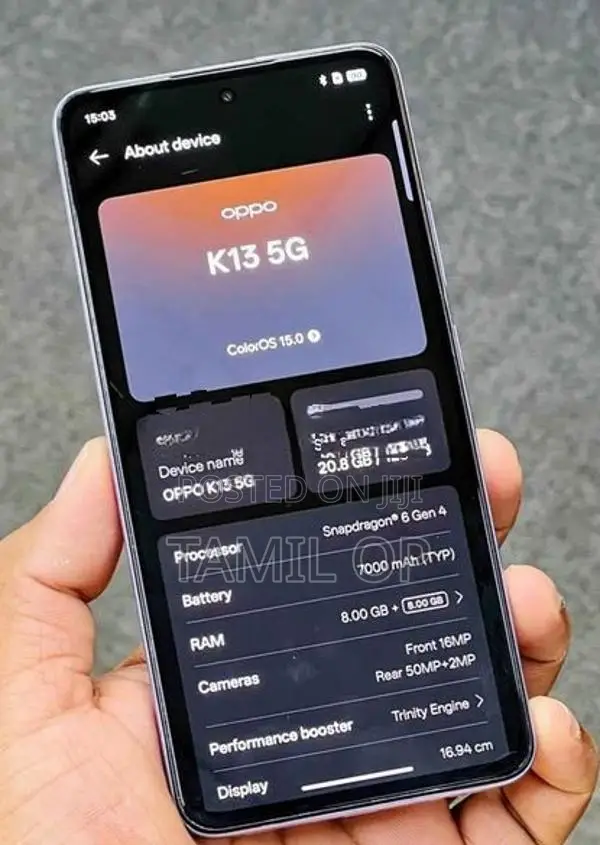 Oppo k13 5G (Used)