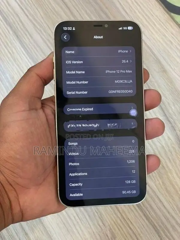 Apple iPhone 12 Pro Max 128GB (Used)