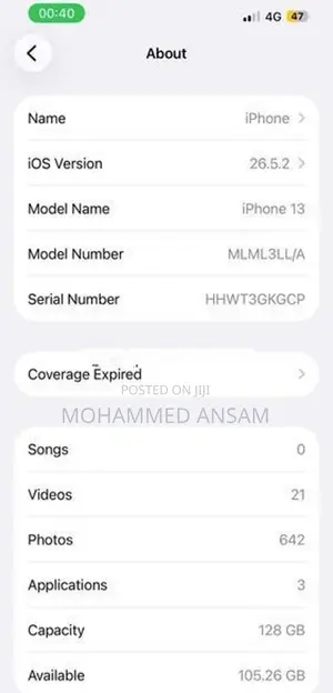 Apple iPhone 13 (Used)