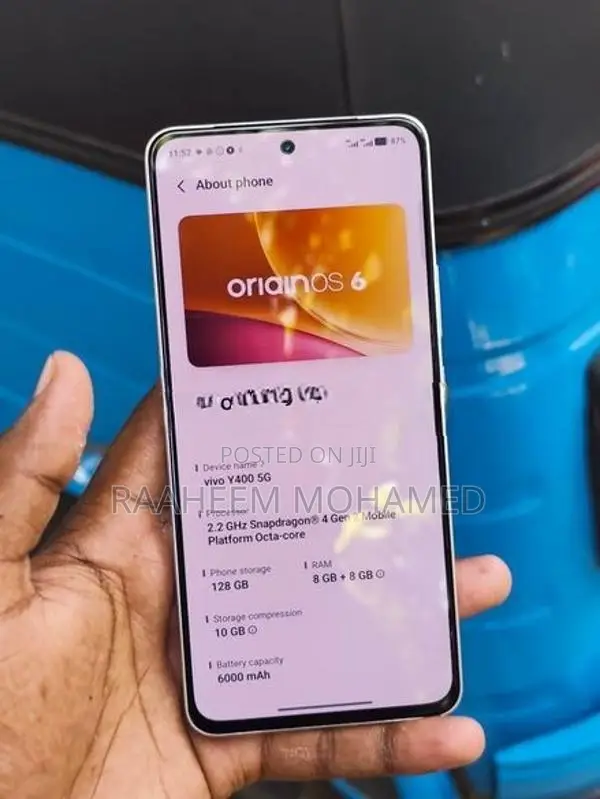 Vivo Y400 5g 8/128 (Used)