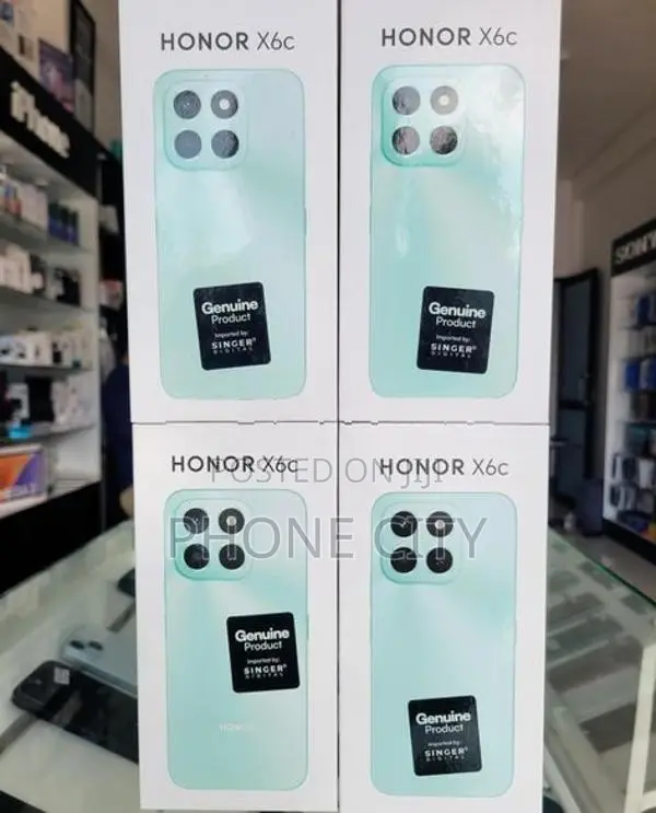 Honor X6c 6GB RAM 256GB (Brand New)