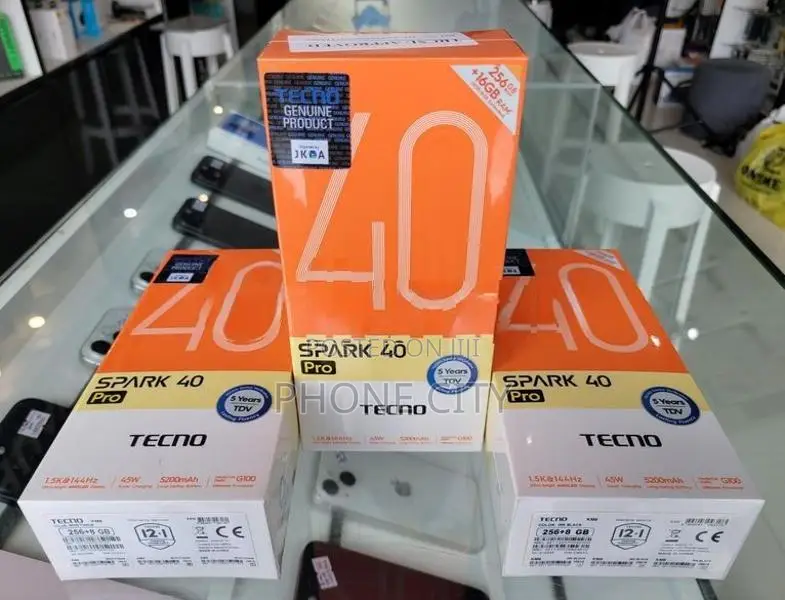 Tecno Spark 40 Pro 256GB 8GB RAM (Brand New)
