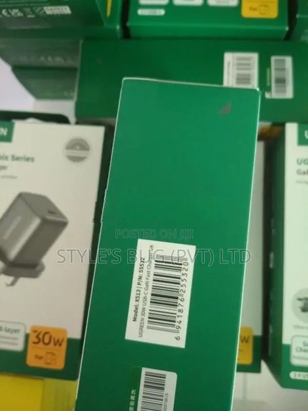 UGREEN 30W Type-C GaN Fast Charger UK – X513 - 55532