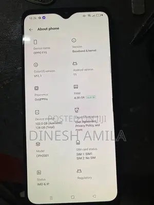 Oppo F15 2020 (Used)