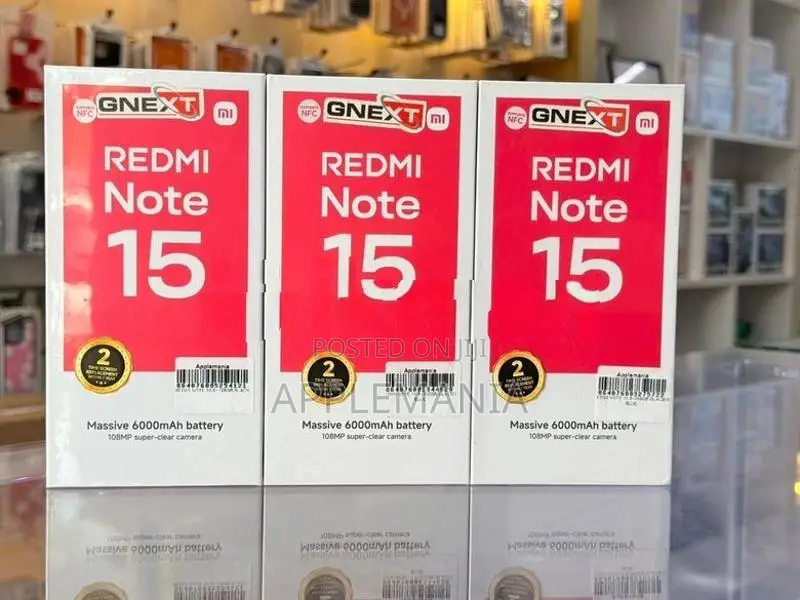 Xiaomi Redmi Note 15 8GB 256GB (Brand New)