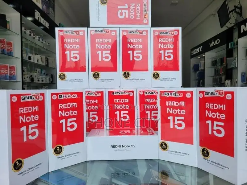 Xiaomi Redmi Note 15 6GB 128GB (Brand New)