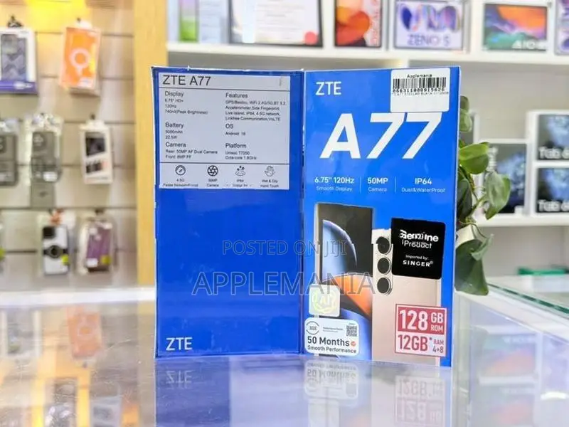 ZTE A- 77 128GB (Brand New)