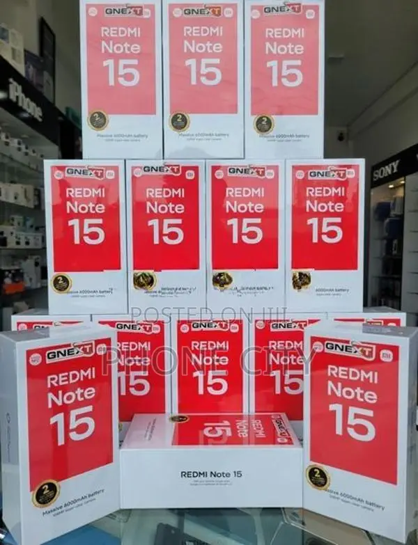 Xiaomi Redmi Note 15 6GB 128GB (Brand New)