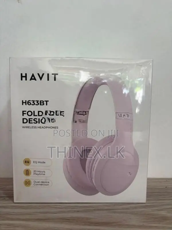 HAVIT H633BT Wireless Bluetooth Headphone – Foldable Design