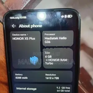 Honor X5 Plus x5plus (Used)