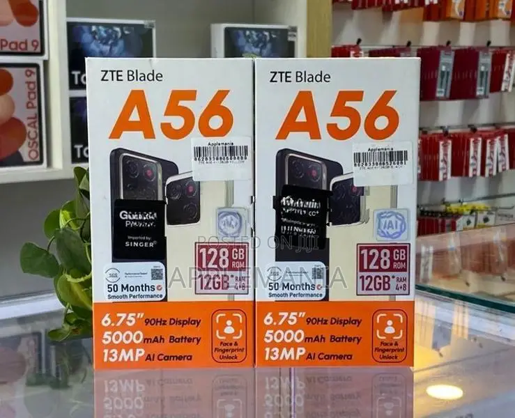 ZTE Blade A56 8/128GB (Brand New)