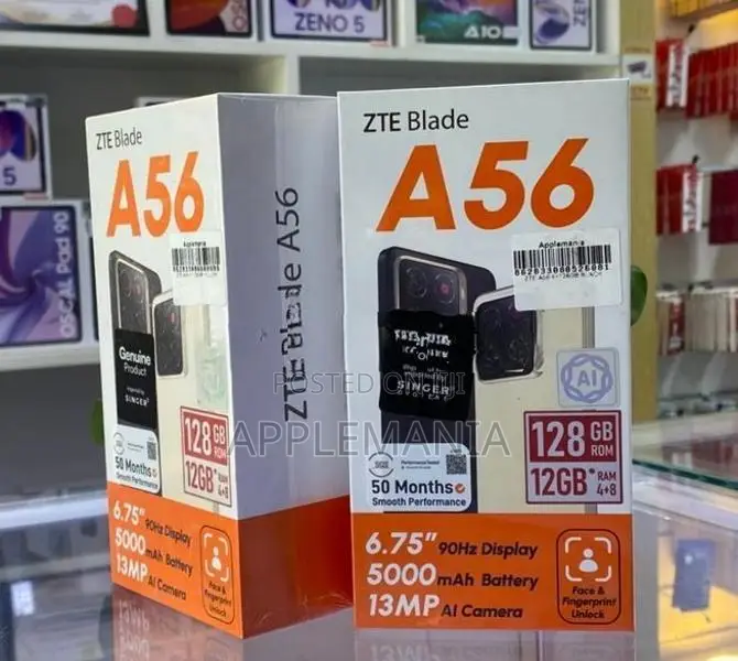 ZTE Blade A56 8/128GB (Brand New)