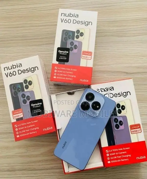ZTE nubia V60 Design 6GB 256GB (Used)