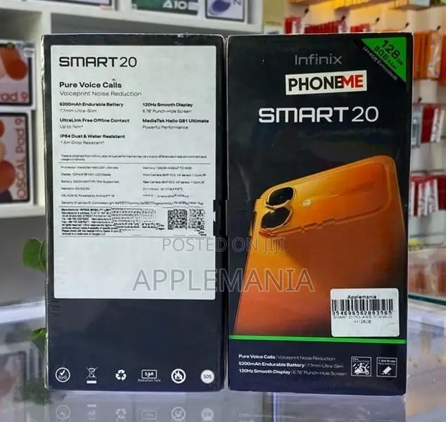 Infinix Smart 20 4/128GB (Brand New)