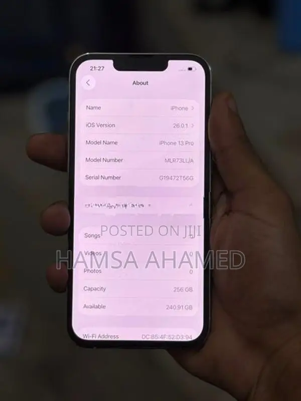 Apple iPhone 13 Pro I Phone 256🤍 (Used)