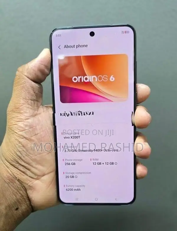 Vivo X200T 🖤🔥 (Used)