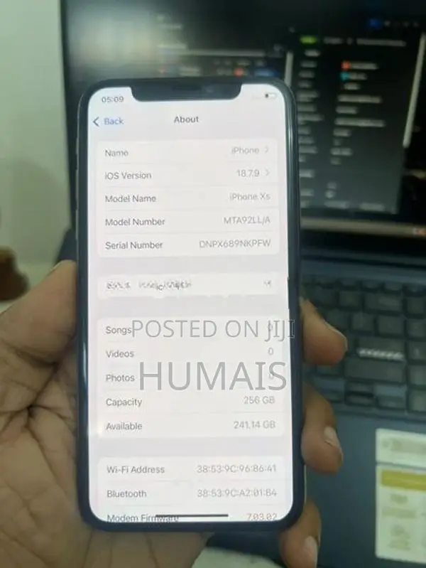Apple iPhone XS 256 GB (Used)