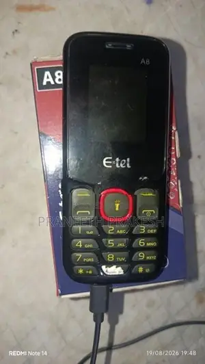 E-tel T12 Button Phone (Used)