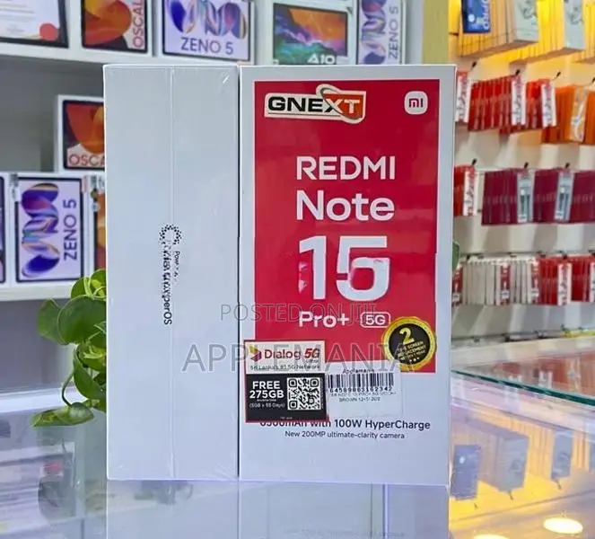Xiaomi Redmi Note 15 Pro+ 5G 8/256GB (Brand New)