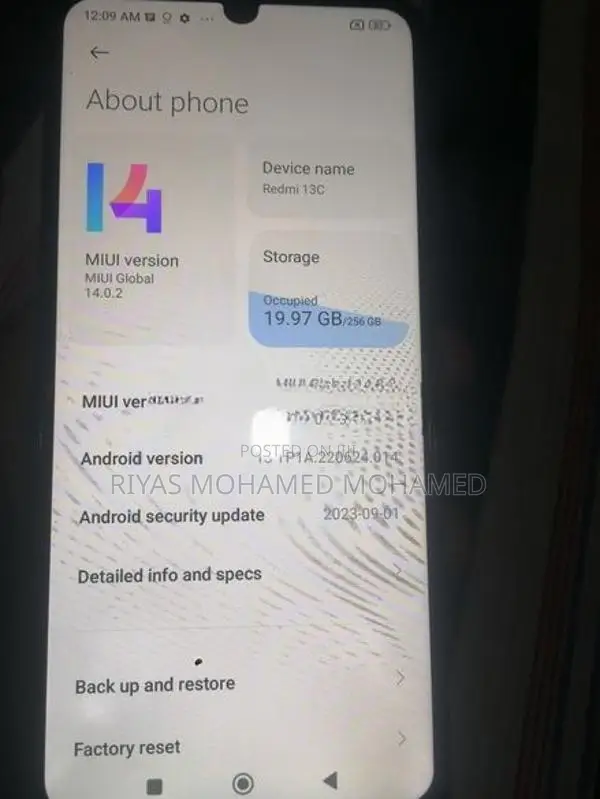 Xiaomi Redmi 13C (Used)