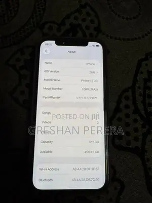 Apple iPhone 12 Pro 512 GB (Used)