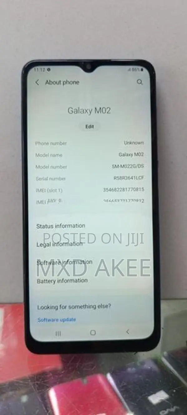 Samsung Galaxy M02 (Used)