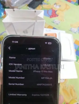 Apple iPhone 17 Pro Max (Used)