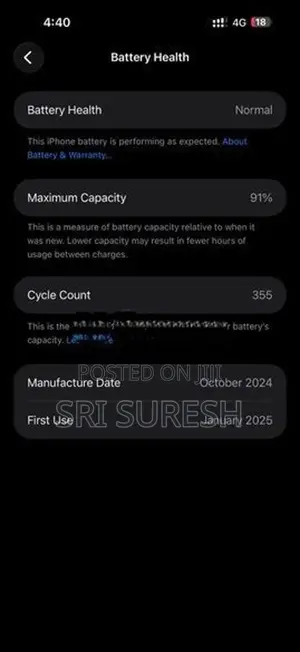 Apple iPhone 16 Pro Max 256 (Used)