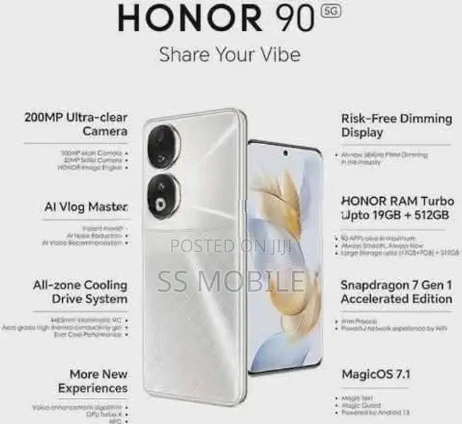 Honor 200 Smart 5G 8\256GB (Brand New)
